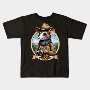 possum advanture Kids T-Shirt